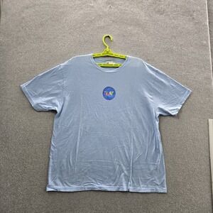 VINTAGE‎ Ebay Men Shirt ADULT XL Light Blue Y2K Logo Do It Short Sleeve